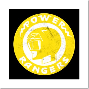 yellow ranger Posters and Art